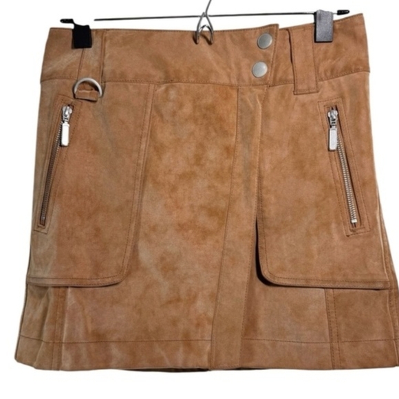 Free People Camel Utility Skirt - Picture 2 of 3